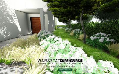 Ogród w cieniu sosen